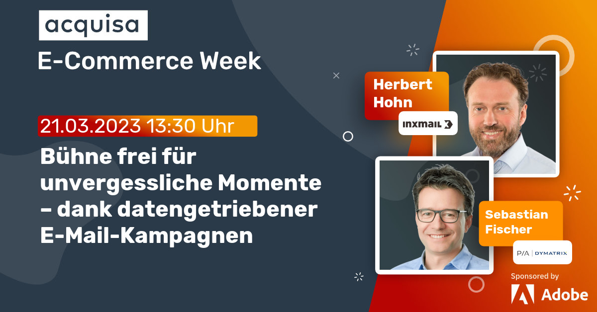 E-Commerce-Week 2023 Vortrag von Inxmail