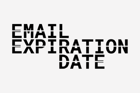„Email Expiration Date“ Initiative