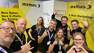 Inxmail Messeteam auf der DMEXCO 2023